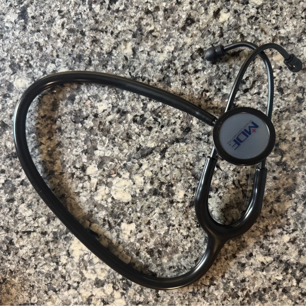 MDF Black Stethoscope